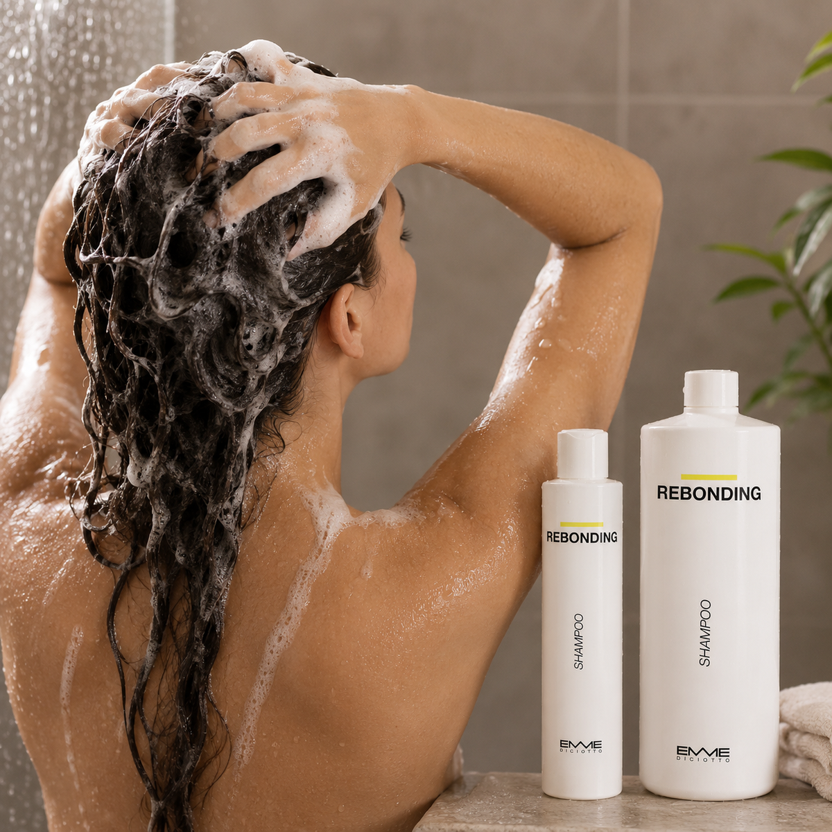 Rebonding šampūnas – pirmas žingsnis Rebonding rutinoje